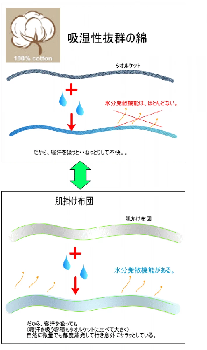 フォスフレイクス肌掛け布団-アレルバスタータイプ-